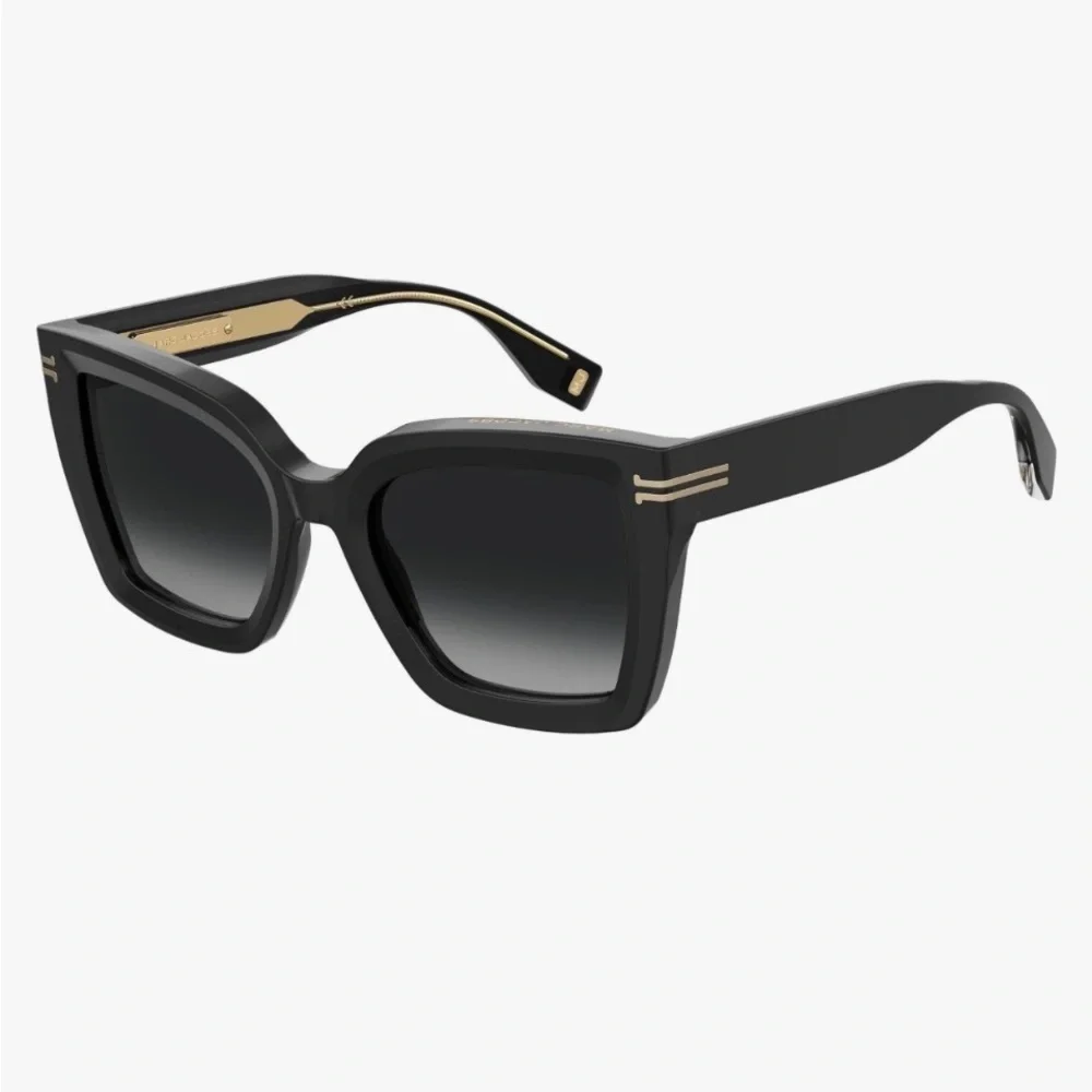 SOLD - Marc Jacobs Butterfly Sunglasses Black and Gold - Picture 11 of 12